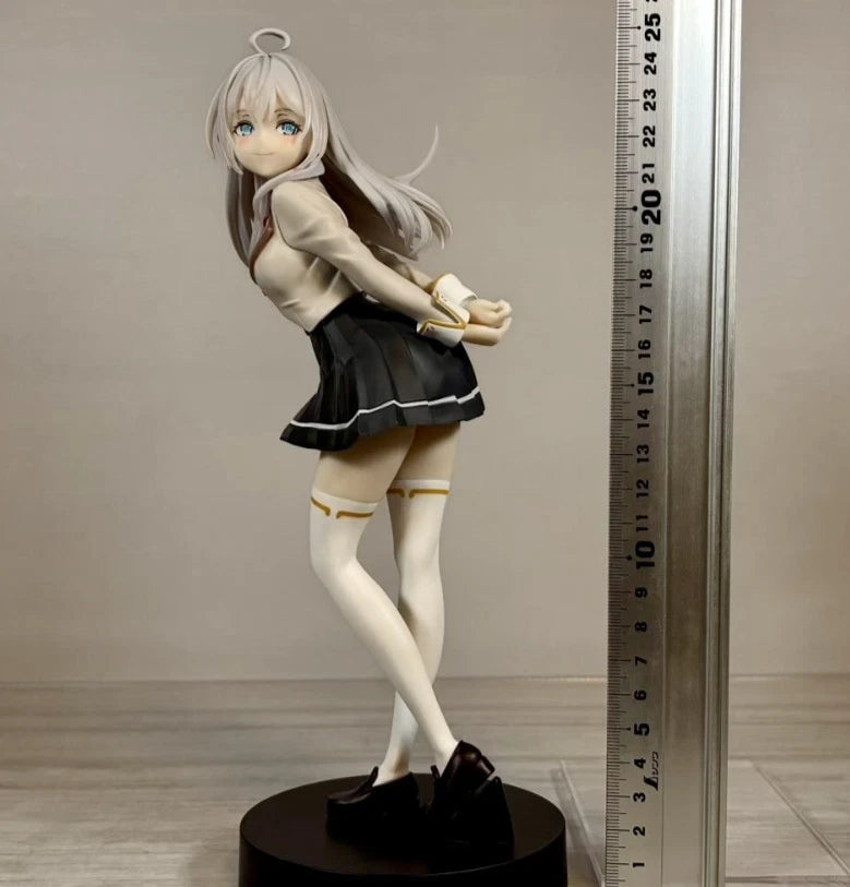 Alya Mikhailovna School Uniform Roshidere Anime Figure Model Statue PVC 9" [Original]