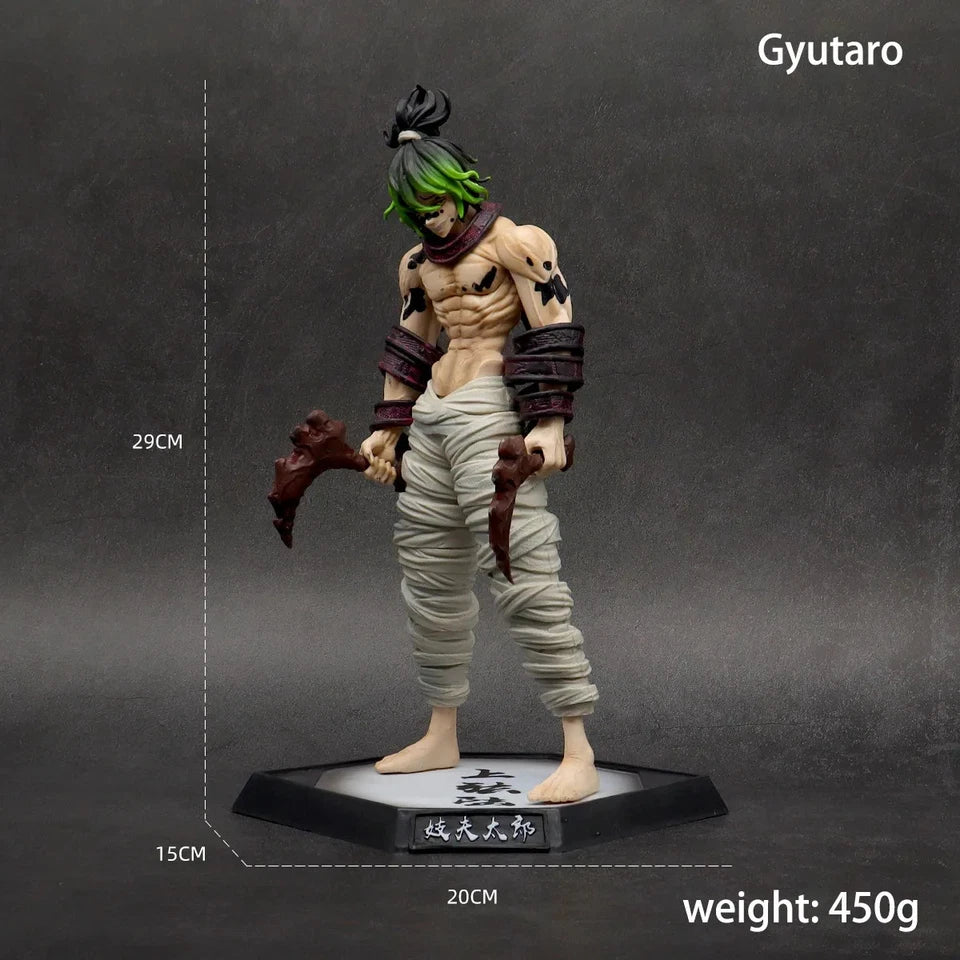 Gyutaro Upper Moon 6 Demon Slayer Signature Anime Figure PVC 11" [Boxed]