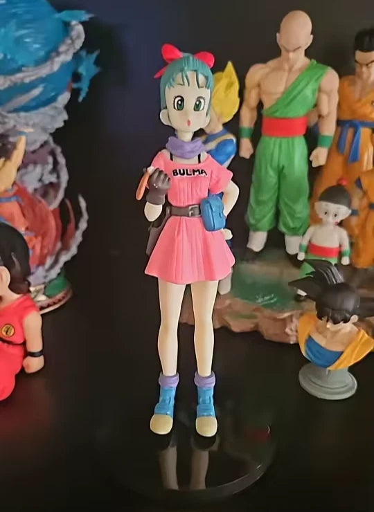 Bulma Adventure Outfit Dragon Ball Z Cute Anime Figure Model PVC 6" [No Box]