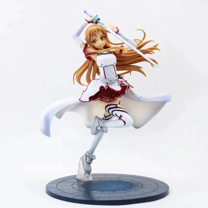 Asuna Knight Of The Blood Sword Art Online Anime Kawaii Figure PVC 8.2" [Boxed]
