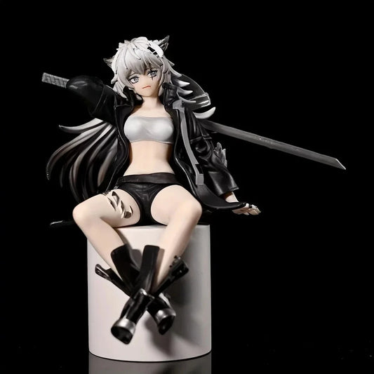 Lappland Punk Outfit Arknights RPG Beloved Desktop Figure PVC 5" [No Box]
