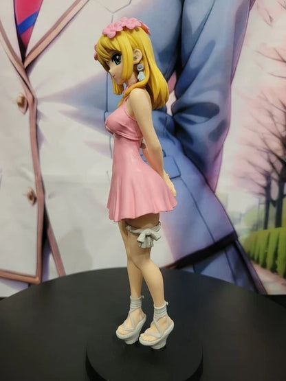 Kohaku Pink Mini Dress Dr. Stone Kawaii Anime Figure Model Statue PVC 7.8" [Original]