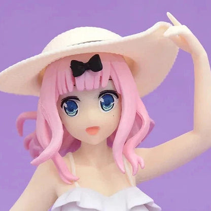 Chika Fujiwara Seaside Ver. Love is War Kawaii Anime Figure Model PVC 7" [No Box]