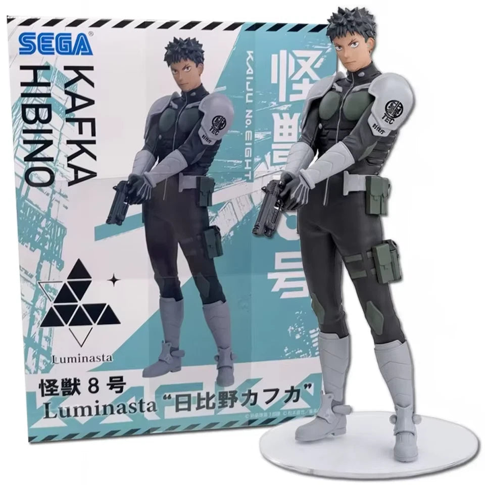 Kafka Hibino Combat Suit Kaiju No. 8 Anime Collectible Figure PVC 7" [Boxed)