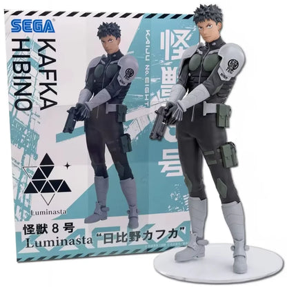 Kafka Hibino Combat Suit Kaiju No. 8 Anime Collectible Figure PVC 7" [Boxed)