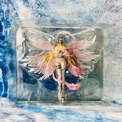 Angewomon Angel DIGIMON Anime Figure Model Statue PVC 10" [Boxed : Light-Up]