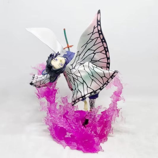 Shinobu Kocho Insect Breathing Demon Slayer Anime Figure Model Statue PVC 7.8" [Boxed]