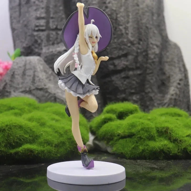 Elaina Light Ver. Wandering Witch Anime Figure Model Statue PVC 7.5" [Boxed]