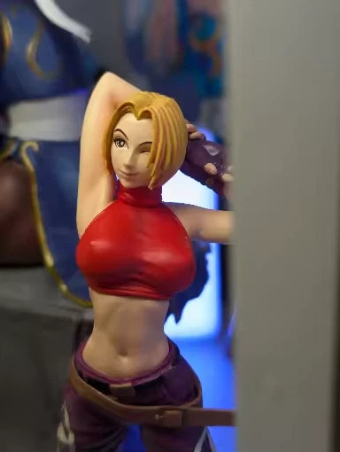 Blue Mary Ryan The King of Fighters Classic Action Figure PVC 7.4" [Original]