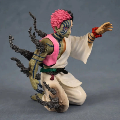 Akaza Hakuji Upper Moon 3 Demon Slayer Anime Figure PVC 5.1 in [Boxed]