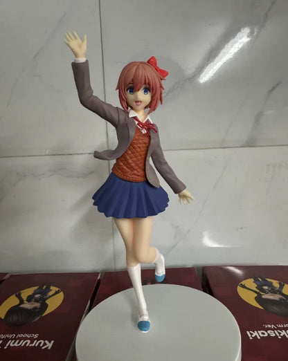 Sayori Doki Doki Literature Club! Anime Kawaii Cute Figure PVC 6.5" [Boxed]