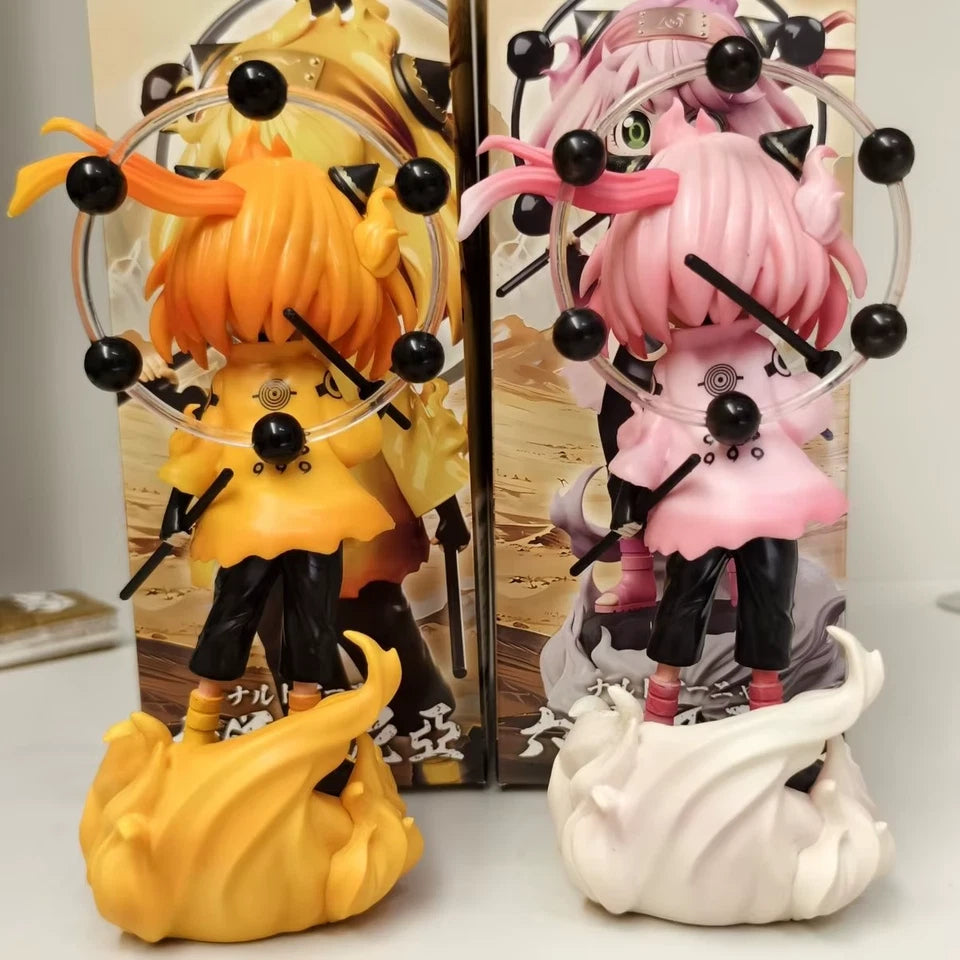 Anya Naruto Uzumaki Outfit Spy × Family Anime Kawaii Figure PVC 5.1" [Boxed]