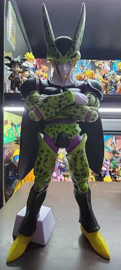 Cell Super Perfect Form Dragon Ball Z Anime Figure Model Statue PVC 12" [No Box]