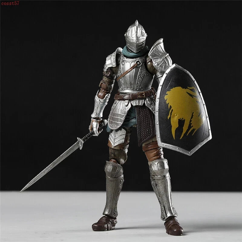 Knight Fluted Armor Dark Souls Adjustable Collectible Figure PVC 5.9" [Boxed]