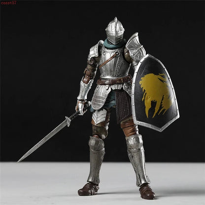 Knight Fluted Armor Dark Souls Adjustable Collectible Figure PVC 5.9" [Boxed]