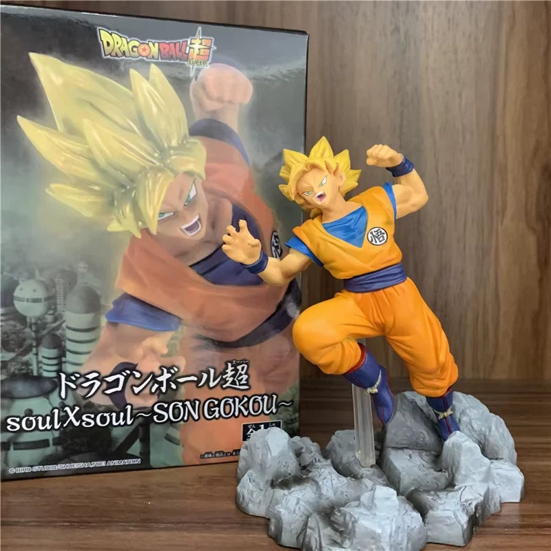 Goku Black, Future Trunks Dragon Ball Super Anime Figure Model PVC 5.5" [Boxed]