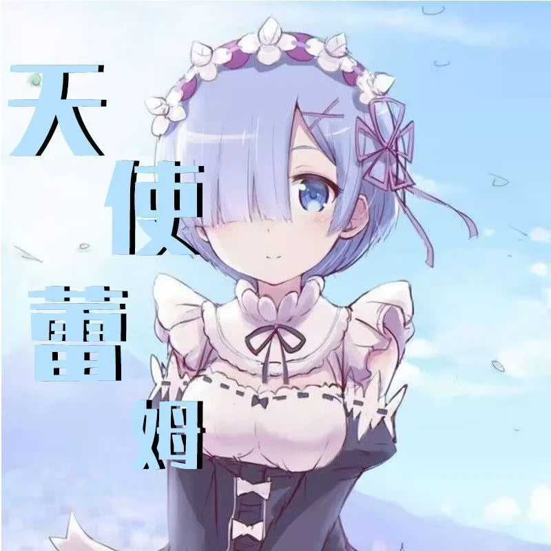 Rem Fairy Angel Re: Zero Anime Collectible Kawaii Figure PVC 7" [No Box]