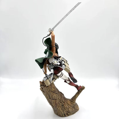 Mikasa Ackerman Attack on Titan AoT Anime Collectible Figure PVC 13.7" [Boxed]