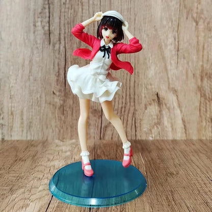 Megumi Kato How To Raise A Boring Girlfriend Cute Anime Figure PVC 7.5" [No Box]