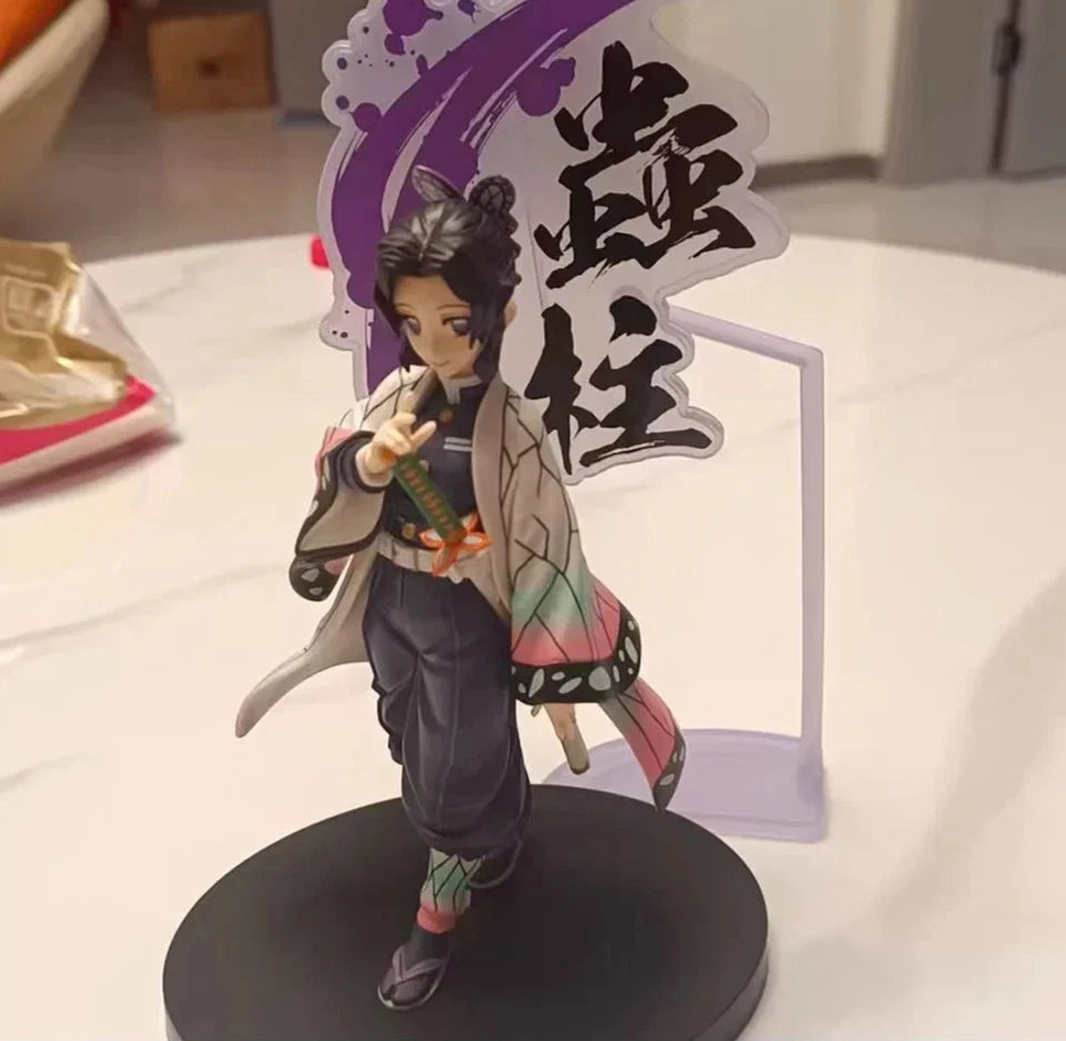Shinobu Kocho Insect Hashira Demon Slayer Anime Figure Model PVC 5.5" [Boxed]
