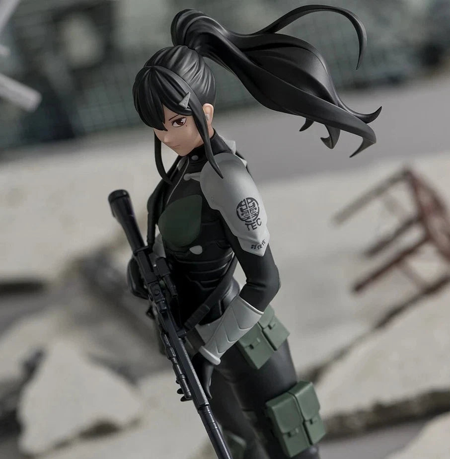 Mina Ashiro Combat Suit Kaiju No. 8 Beloved Anime Figure PVC 5.9" [Boxed)