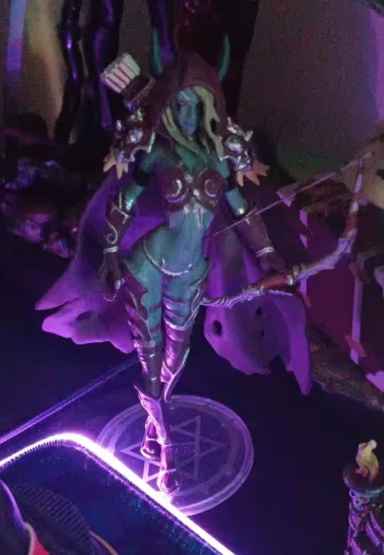 Sylvanas Windrunner Banshee Queen World of Warcraft Figure Model Statue PVC 6.5" [Boxed]