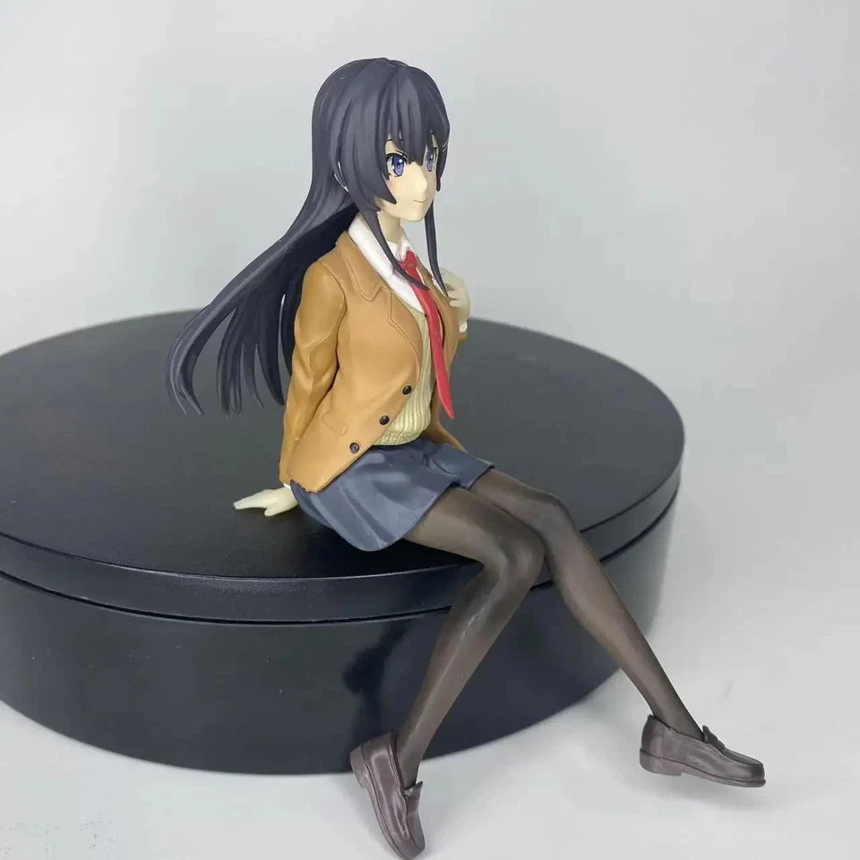 Mai Sakurajima Rascal Does Not Dream Desktop Anime Figure Model PVC 5" [No Box]