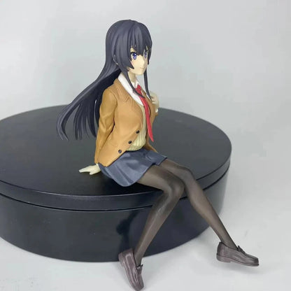 Mai Sakurajima Rascal Does Not Dream Desktop Anime Figure Model PVC 5" [No Box]