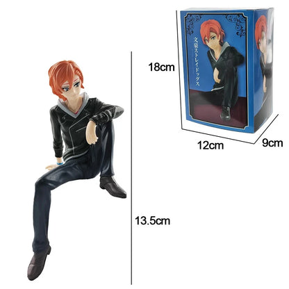 Chuuya Nakahara Sitting Bungo Stray Dogs Desktop Anime Figure Model Statue PVC 5.3" [Boxed]