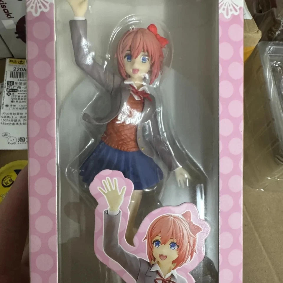 Sayori Doki Doki Literature Club! Kawaii Anime Figure Model Statue PVC 6.5" [Boxed]