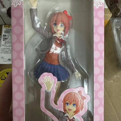 Sayori Doki Doki Literature Club! Kawaii Anime Figure Model Statue PVC 6.5" [Boxed]
