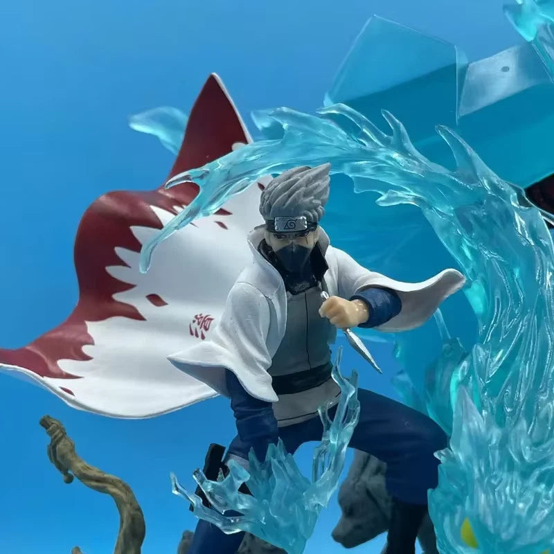 Kakashi Hokage Susanoo Naruto Anime Collectible Action Figure PVC 8" [No Box]