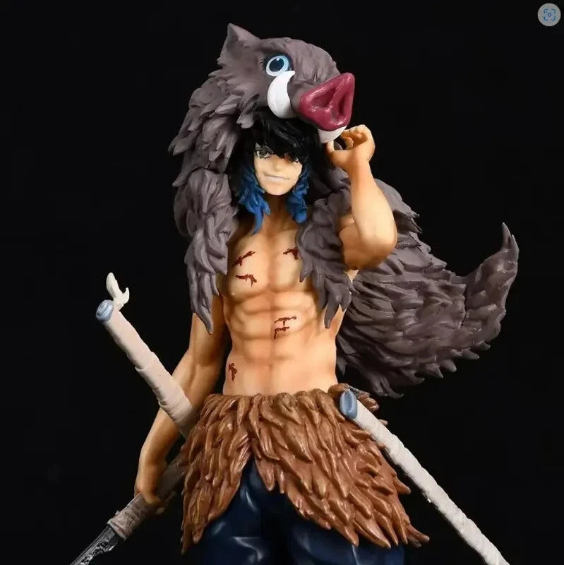 Inosuke Hashibira Demon Slayer Anime Action Figure PVC 11.4" [Boxed]