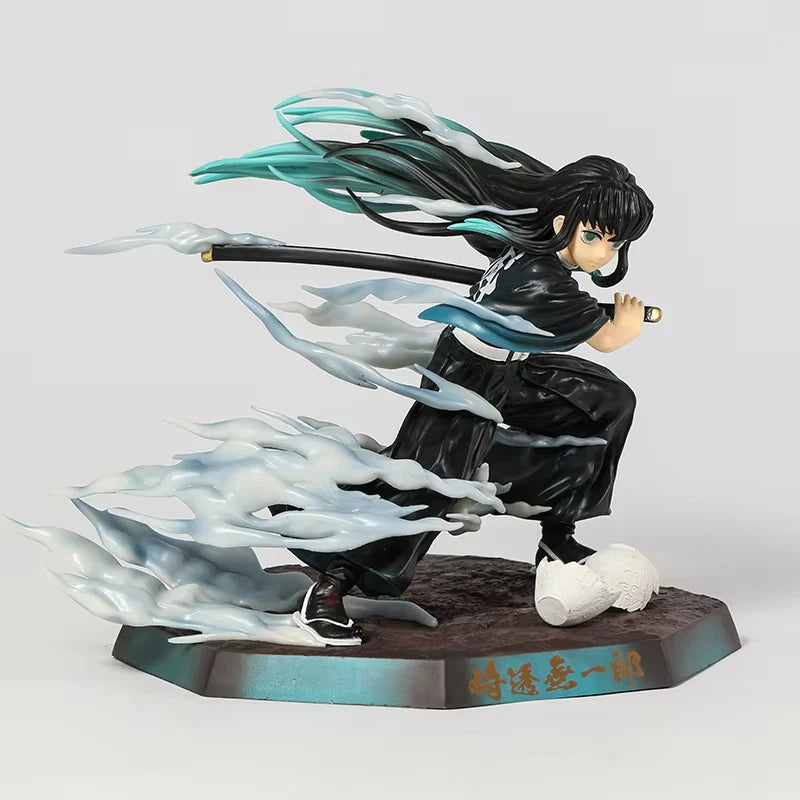 Muichiro Tokito Mist Breathing Demon Slayer Anime Action Figure PVC 7" [Boxed]