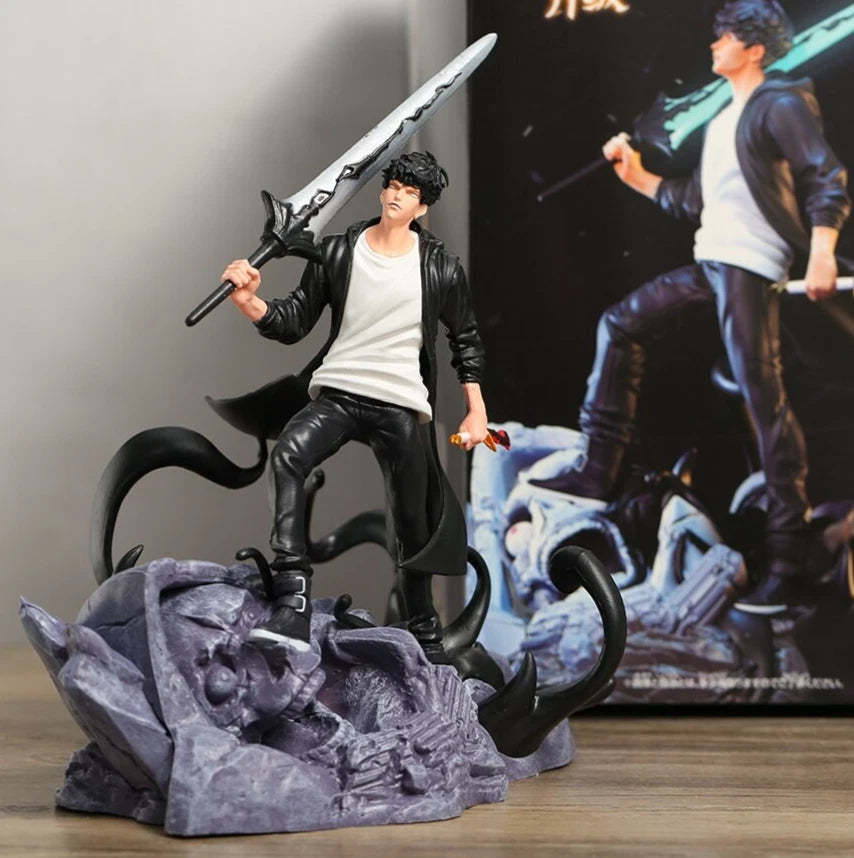 Sung Jinwoo Solo Leveling Anime Limited Edition Action Figure PVC 7.8" [Boxed]