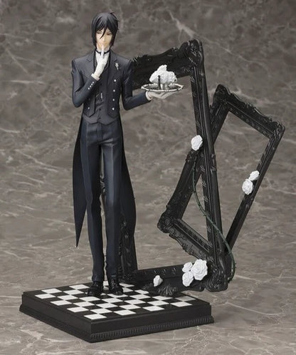 Sebastian Michaelis Black Butler Iconic Anime Figure Model Statue PVC 10" [Boxed]
