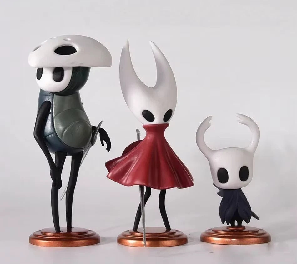 Hornet Quirrel Hollow Knight Collectible Figures PVC 2 - 3" [No Box : 3 pc set]