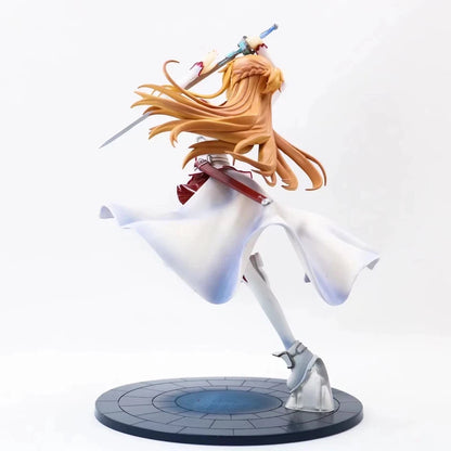 Asuna Knight Of The Blood Sword Art Online Anime Kawaii Figure PVC 8.2" [Boxed]