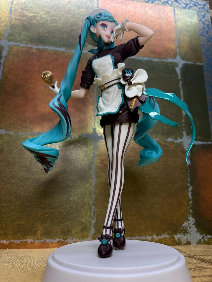 Hatsune Miku Pastry Chef Project DIVA rhythm Vocaloid Figure PVC 7.2" [Boxed]