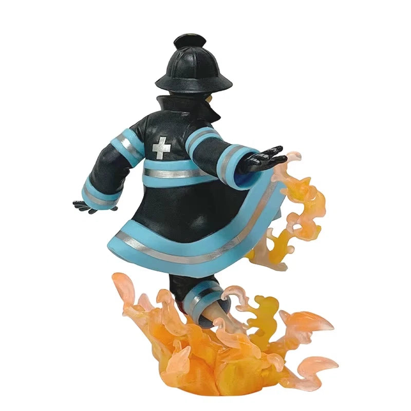 Shinra Kusakabe Fire Force Anime Collectible Action Figure PVC 5" [No Box]