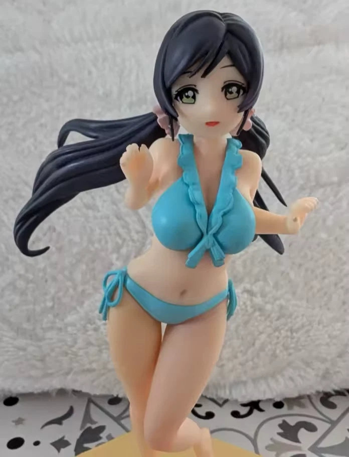 Nozomi Tojo Swimsuit Love Live! School Idol Project Anime Figure PVC 6.5" [Boxed]