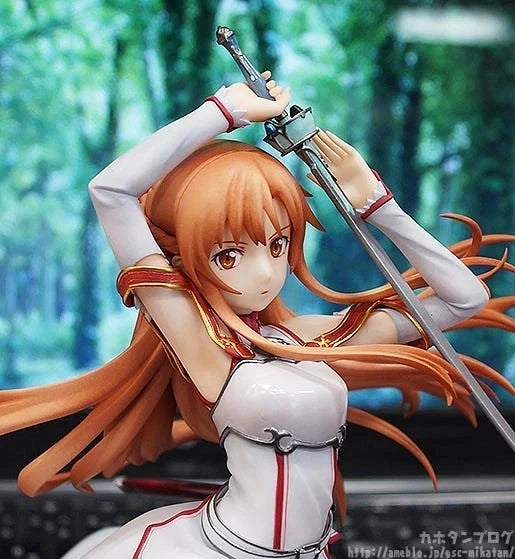 Asuna Knight Of The Blood Sword Art Online Anime Kawaii Figure PVC 8.2" [Boxed]