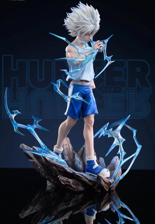 Killua Godspeed Hunter × Hunter Collectible Iconic Anime Figure PVC 8" [Boxed]