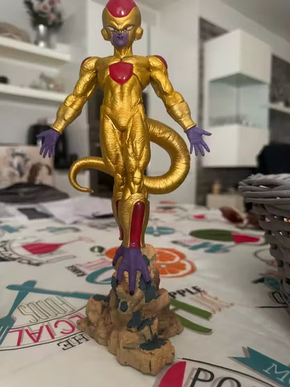 Golden Frieza Dragon Ball Super Anime Figure Model Statue PVC 10" [No Box]