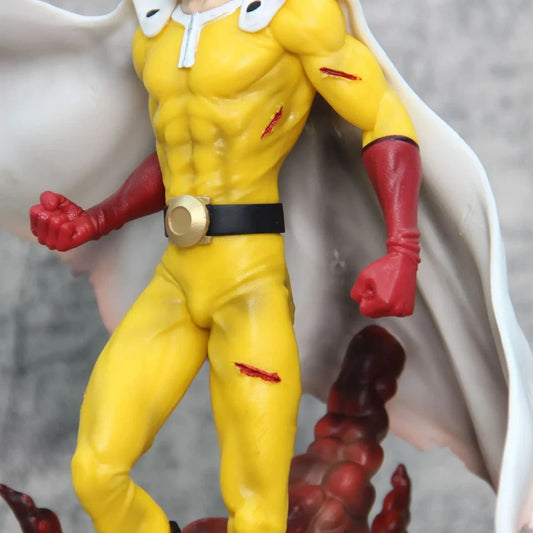 Saitama One Punch Man Highly Requested Anime Figure PVC 17.7" [Boxed : Battery Powered]