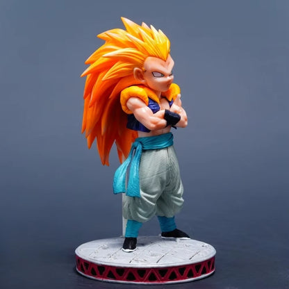Gotenks Super Saiyan 3 Dragon Ball Z Anime Collectible Figure  PVC 6.6" [No Box]