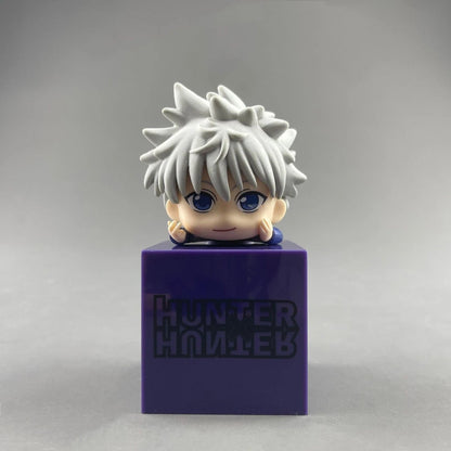 Killua, Gon, Kurapika, Hisoka Chibi Hunter × Hunter Anime Figure Model Statue PVC 4" [Boxed]