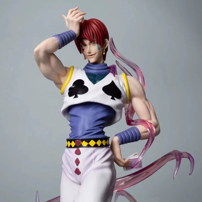 Hisoka Hunter × Hunter Anime Adjustable Action Figure PVC 11.8" [Boxed]