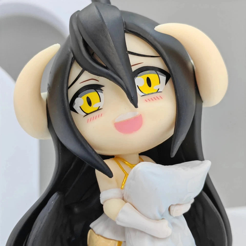 Albedo OVERLORD Anime Kawaii Chibi Desktop Figurine Girl PVC 4.2 in [No Box]