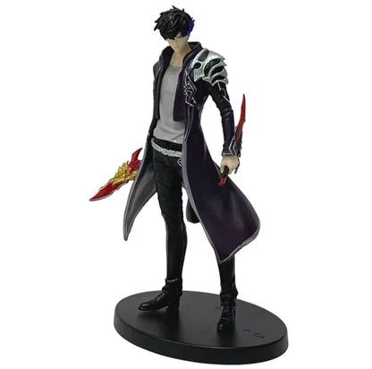 Sung Jin-woo Kamish's Wrath Solo Leveling Anime Figure Model Statue PVC 7" [Boxed]